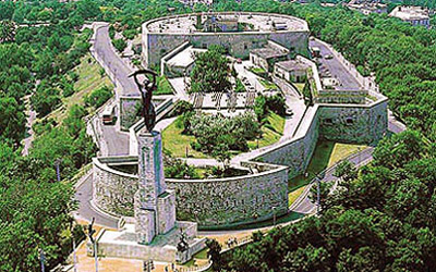 The Citadel on top of the Gellrt Hill